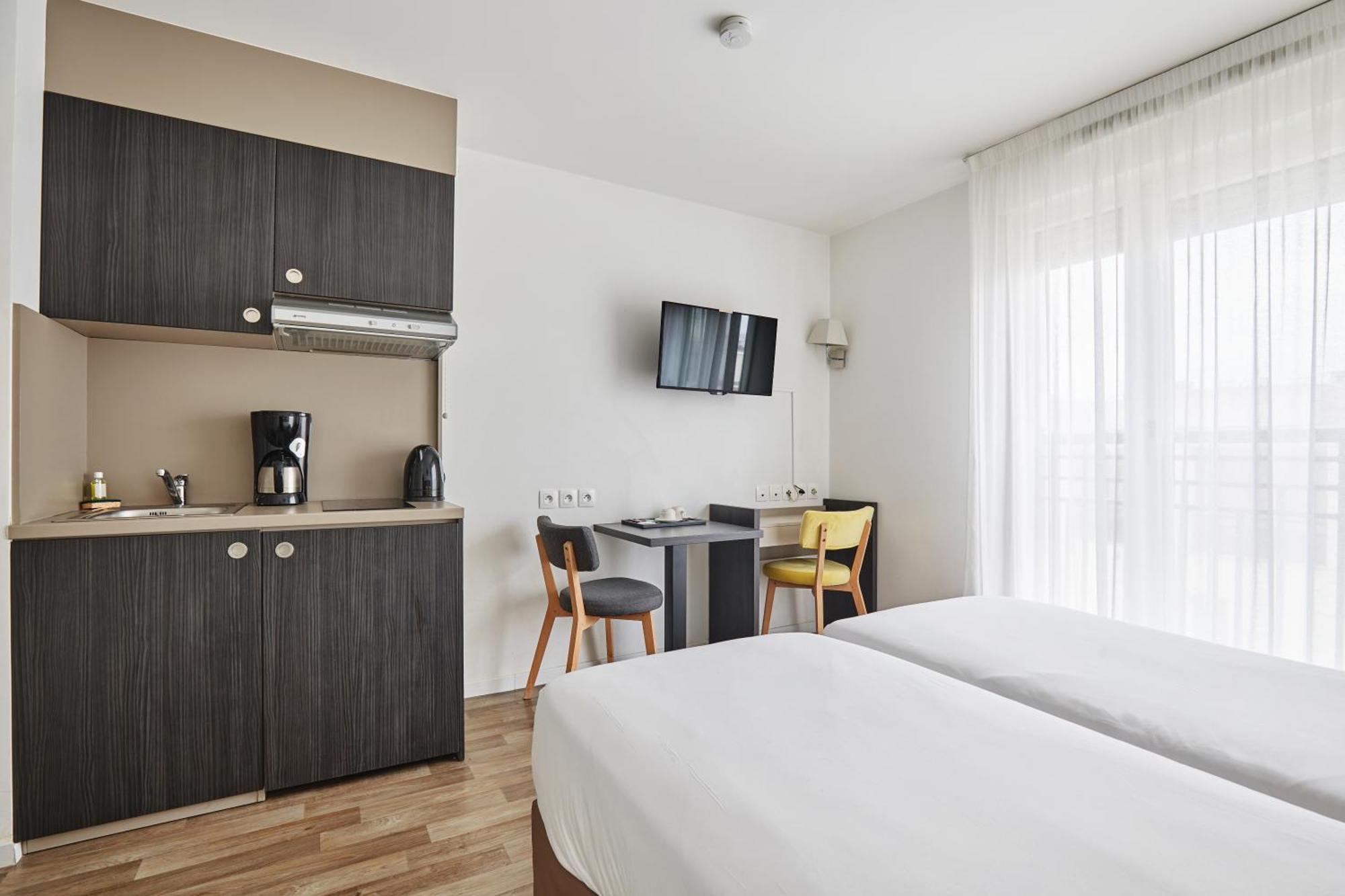 Appart Hotel Odalys City Paris Levallois Exterior foto